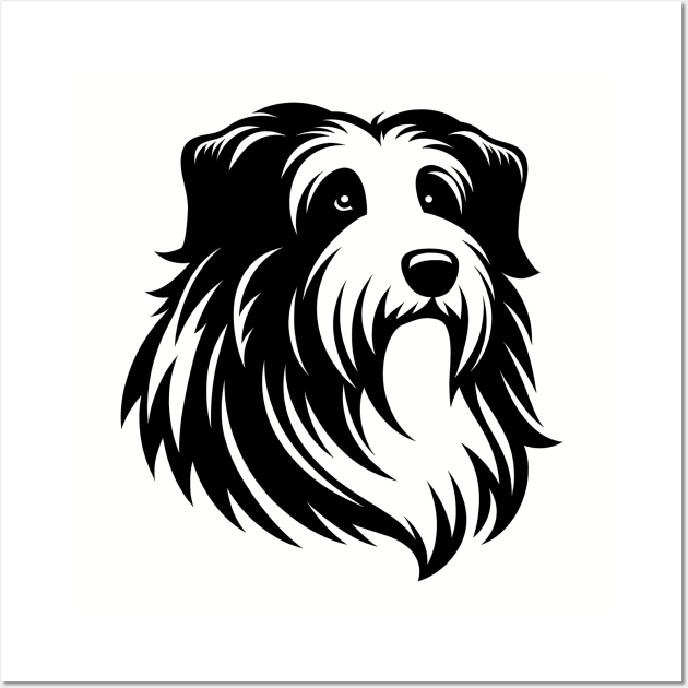 Bearded Collie Dog Wall Art by KayBee Gift Shop